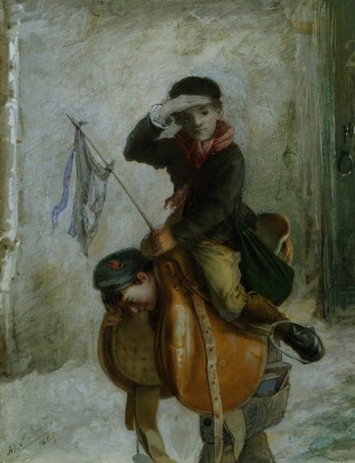 The Young Cavalryman by Augustus Edward Mulready